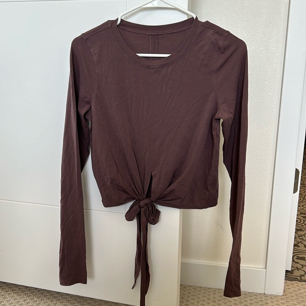 Lululemon Time To Restore Long Sleeve Shirt
